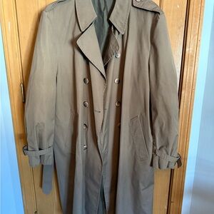 Vintage London Fog Men's Brown Trench Coat